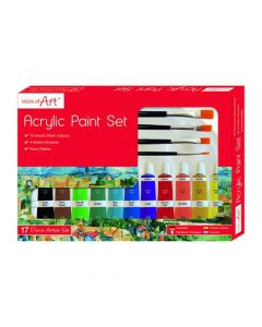 WORK OF ART ARTISTS ACRYLIC SET (PACK OF 12) 6747