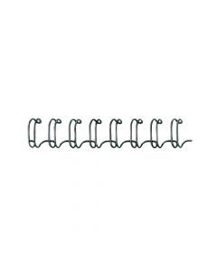 FELLOWES WIRE BINDING ELEMENT 6MM BLACK (PACK OF 100) 53218