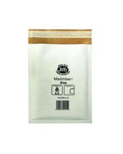 JIFFY MAILMISER SIZE 6 290X445MM WHITE MM-6 (PACK OF 50) JMM-WH-6