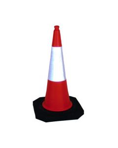2 PART TRAFFIC CONE 1000MM 398431  (PACK OF 1)