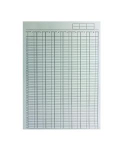 Q-CONNECT 8-COLUMN ANALYSIS PAD A4 KF01082 (PACK OF 1)