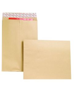NEW GUARDIAN ENVELOPE GUSSET 406X305X25MM MANILLA (PACK OF 100) B27326