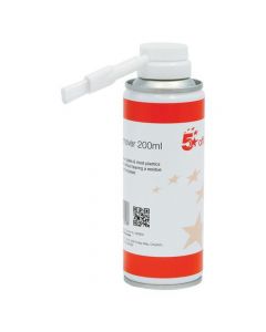 5 STAR OFFICE LABEL REMOVER WITH BRUSH 200ML (PACK OF 1)