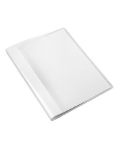 5 STAR OFFICE CLAMP BINDER POLYPROPYLENE CLEAR [PACK OF 10 BINDERS]