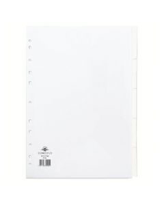 CONCORD DIVIDER 5-PART A4 150GSM WHITE 79901/99