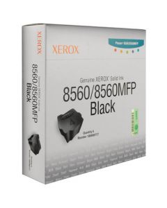 XEROX PHASER 8560/8560MFP BLACK SOLID INK STICK (PACK OF 6) 108R00727