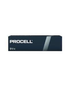 DURACELL PROCELL 9V BATTERIES (PACK OF 10) 5007608