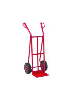 RED GENERAL PURPOSE HAND TRUCK PNEUMATIC TYRES 308074