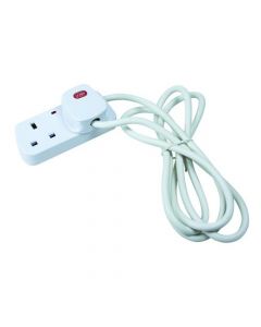 CED 2-WAY EXTENSION LEAD WHITE CEDTS2213M