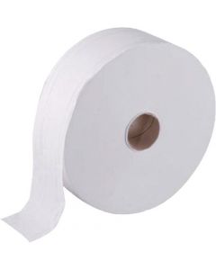 MAXIMA JUMBO TOILET ROLL 2-PLY WHITE 410 METRE (PACK OF 6) KMAX2592