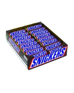 MARS 48G SNICKERS NO ARTIFICIAL COLOURS, FLAVOURS OR PRESERVATIVES (PACK OF 48 BARS) 0401057