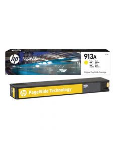 HP 913A YELLOW PAGEWIDE INKJET CARTRIDGE (CAPACITY: 3000 PAGES) F6T79AE