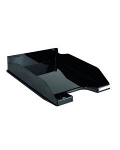 CONTOUR ERGONOMICS LETTER TRAY GLOSSY BLACK CE06112 (PACK OF 1)