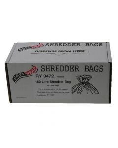 SAFEWRAP SHREDDER BAG 150 LITRE (PACK OF 50) RY0472