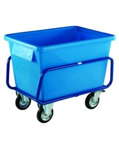PLASTIC CONTAINER TRUCK 1040X700X860MM BLUE 326054