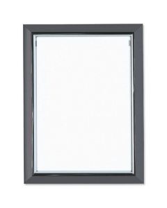5 STAR FACILITIES SNAP DE LUXE CERTIFICATE FRAME HOLDS STANDARD A4 CERTIFICATES 260X20X347MM SMOKE (PACK OF 1)
