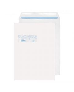EVOLVE C4 ENVELOPES WINDOW RECYCLED POCKET SELF SEAL 100GSM WHITE (PACK OF 250) RD7892