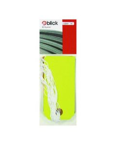 WESTDESIGN BLICK LUGGAGE TAG ASSORTED COLOURS (PACK OF 100) RS218852