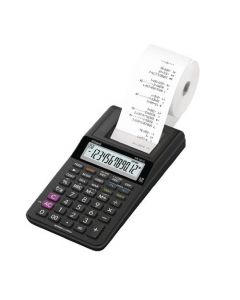 CASIO HR-8RCE PRINTING CALCULATOR BLACK (COMPATIBLE WITH 58MM PRINTING ROLLS) HR8 RCE