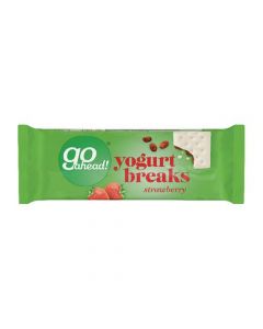 GOAHEAD YOGURT BISCUIT BAR SLICES STRAWBERRY (3 SLICES PER PORTION) (PACK OF 24 PORTIONS) REF 0401056