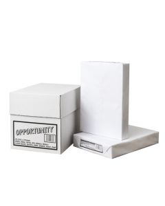 OPPORTUNITY A4 EVERYDAY COPIER & PRINTER PAPER 75GSM WHITE (BOX OF 2,500 SHEETS, 5 REAMS)