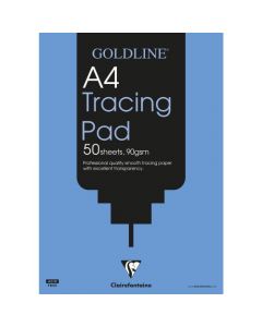 GOLDLINE PROFESSIONAL A4 TRACING PAD 90GSM (50 SHEETS)