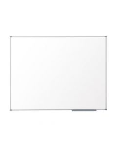 NOBO CLASSIC ENAMEL ECO WHITEBOARD MAGNETIC FIXINGS INCLUDED W600XH450MM WHITE REF 1905234