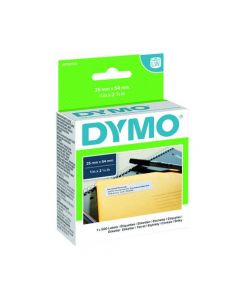 DYMO 11352 LABELWRITER LABELS 54 X 25MM WHITE (PACK OF 500) S0722520