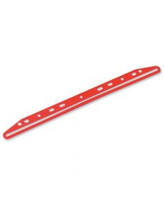MAGICLIP A4 PLASTIC FILING STRIP, RED (PACK OF 100 STRIPS)