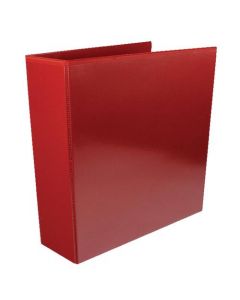 RED 65MM 4D PRESENTATION RING BINDER (PACK OF 10) WX70296