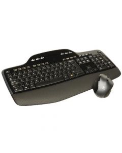 Logitech Wireless MK710 Desktop Keyboard and Mouse Set Black 920-002429 (Pack of 1 Set)