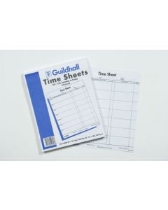 EXACOMPTA GUILDHALL WORK TIME SHEET SATURDAY - FRIDAY 254X203MM (PACK OF 100) 1653