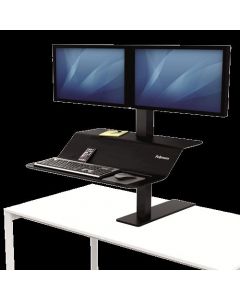 FELLOWES LOTUS VE SIT-STAND WORKSTATION DUAL 8082001