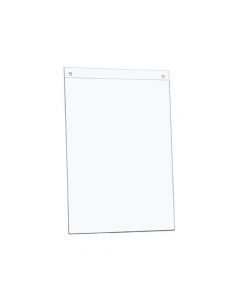 5 STAR OFFICE SIGN HOLDER WALL DISPLAY PORTRAIT A4 CLEAR (PACK OF 1)