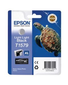 EPSON T1579 LIGHT LIGHT BLACK INKJET CARTRIDGE C13T15794010 / T1579
