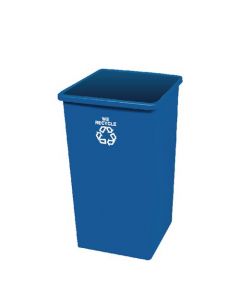 PAPER RECYCLING BIN BASE 132.5L BLUE 324161 (LID NOT INCLUDED)