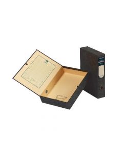 REXEL CLASSIC BOX FILE LOCKSPRING FOOLSCAP BLACK (PACK OF 5 FILES) 30115EAST