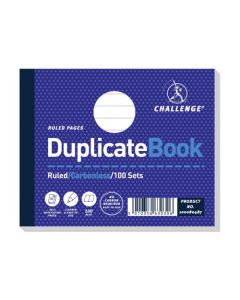 CHALLENGE RULED CARBONLESS DUPLICATE BOOK 100 SETS 105X130MM (PACK OF 5) 100080487