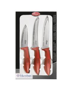 CLAUSS 3 PIECE PARING VEGETABLE AND UTILITY KITCHEN KNIFE SET (SET OF 3 KNIVES) CL-80000