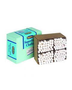 STEPHENS TAPERED CHALK STICK WHITE (PACK OF 144) RS522553