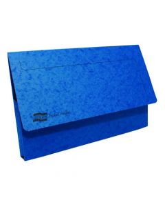 EXACOMPTA EUROPA POCKET WALLET FOOLSCAP BLUE (PACK OF 10 WALLETS) 5255Z