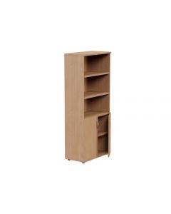 KITO 1850MM PART OPEN STORAGE - 2 CLOSED / 3 OPEN - BEECH