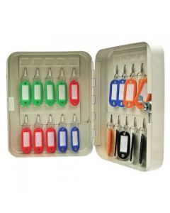 HELIX STANDARD KEY CABINET 20 KEY CAPACITY (INCLUDES 10 KEY FOBS, LABEL KIT AND INDEX SHEETS) 520210