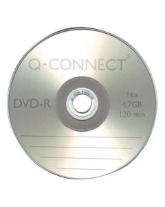 Q-Connect DVD-R Slimline Jewel Case 4.7GB ( 16x speed DVD-R, 120 minute capacity) KF34356 (Pack of 1)