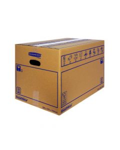 BANKERS BOX SMOOTHMOVE STANDARD MOVING BOX 350X350X550MM (PACK OF 10 BOXES) 6207301