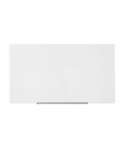 5 STAR OFFICE GLASS BOARD MAGNETIC WITH WALL FIXINGS W1200XH900MM WHITE