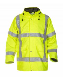 HYDROWEAR UITHOORN SIMPLY NO SWEAT HIGH VISIBILITY WATERPROOF PARKA SATURN YELLOW M (PACK OF 1)