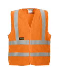 HYDROWEAR MABLY HIGH VISIBILITY FLAME RETARDANT ANTI-STATIC WAISTCOAT ORANGE SM (PACK OF 1)