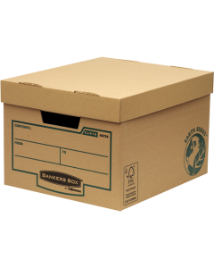 BANKERS BOX EARTH SERIES STORAGE BOX BROWN (PACK OF 10 BOXES) 4472401