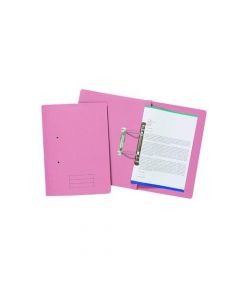 SPIRAL FILES 285GSM FOOLSCAP PINK (PACK OF 50 FILES) TFM50-PNKZ